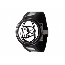 JC de Castelbajac Design - Space Cowboy o.d.m.  hodinky so silikonovým náramkom veľmi príjemným na dotyk.
