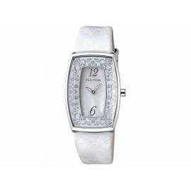 Paris Hilton hodinky s obdĺžnikovým ciferníkom a s koženým náramkom